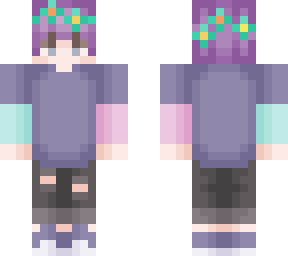 cute flower crown boy