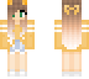 cute orange girl