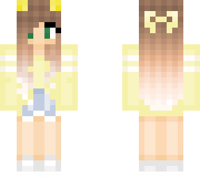 cute yellow girl
