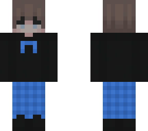 dark blue plaid