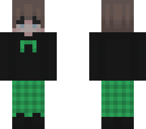 dark green plaid