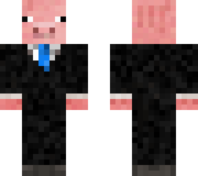 detailed pig in a suit