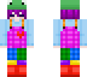 dungarees froggy hat