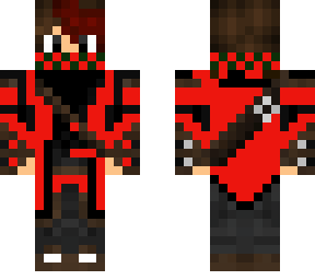 epic red masked gamer