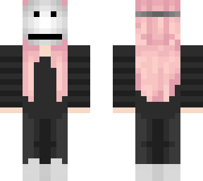 gender swap - (main oc w/pink hair)