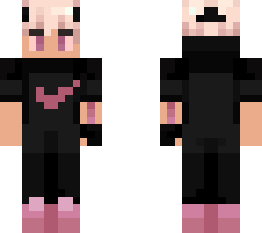 gender swap - (pink nike t-shirt)