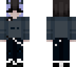 girl in blue