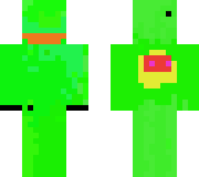 green frog dude
