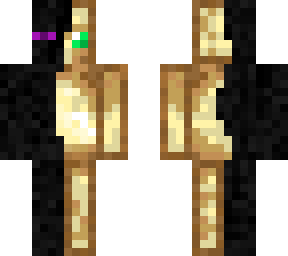 half enderman half totem man
