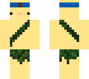 jungle duck with blue headband