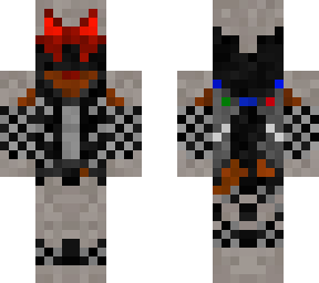 lava knight with armour