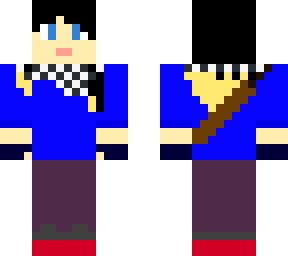 minecraft version of my chibi drawing