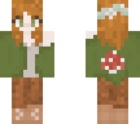 mushroom cottagecore forest witch