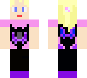 my littel sisters first skin and shes 6