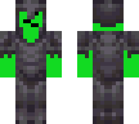 my skin with netherite armor on