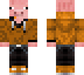 orange pig