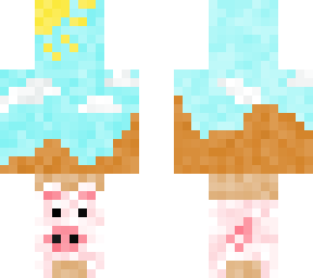 pig indessert pixle art