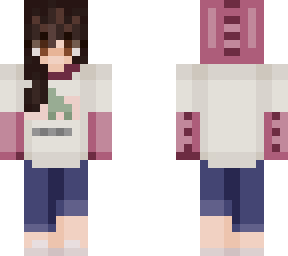 pink dino hoodie