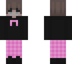 pink plaid