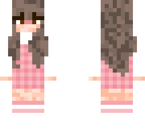 pink plaid dress