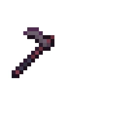 pixel art netherite h-oe