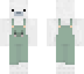 polar bear in frog outfit