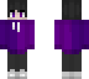 purple & magenta hoodie