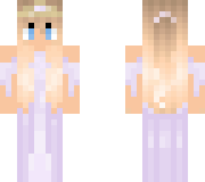 purple dress