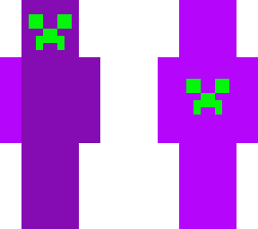 purple green creeper