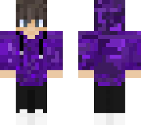 purple hoodie