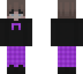 purple plaid