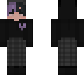 purple split  2 heart