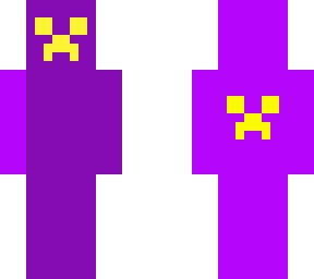 purple yellow creeper