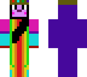rainbow girl bg