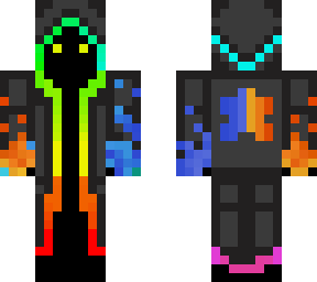 rainbow hooded guy