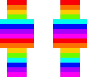 rainbow person