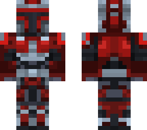 red mandalorian