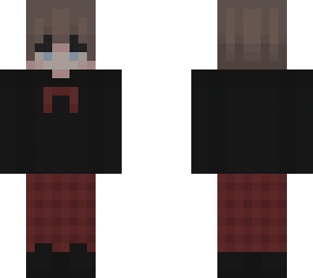 red plaid