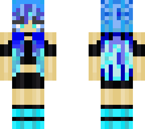 sea blue girl