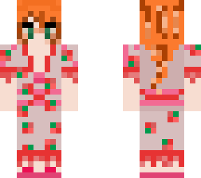strawberry dress (with ginger hair)
