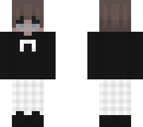 white plaid