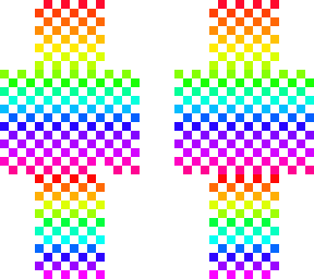 ~rainbow checkered~
