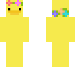 a duck with a sense of fashion