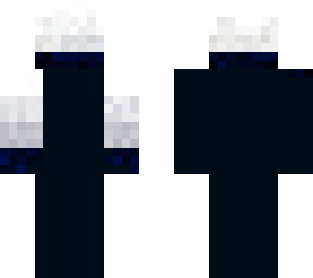 a shadow guy with shadow head and arms only
