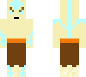 aang in avatar state.
