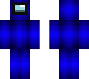 among us skin (blue) re - shaded