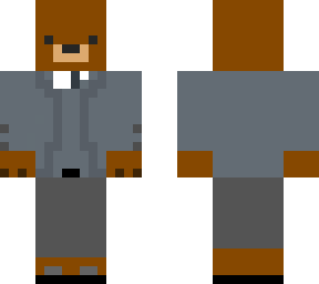 bear in a suit