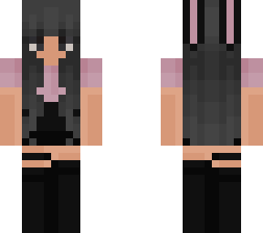 black and pink