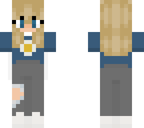 blonde haired egg outfit