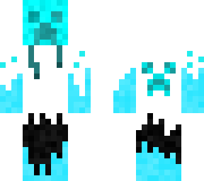 blue creeper hoodie